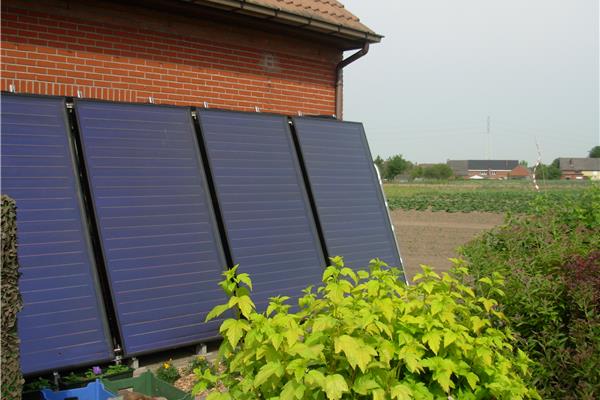 Centrale verwarming met Zonnepanelen